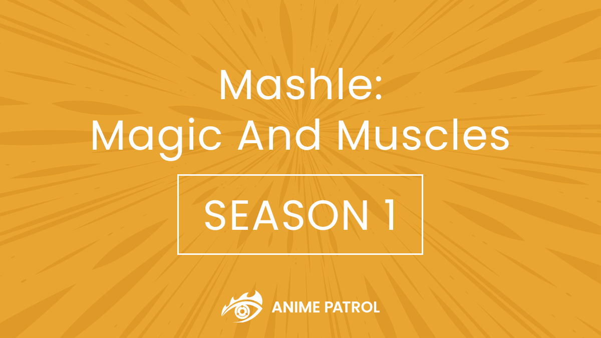 Mashle Magic And Muscles Anime Release Date